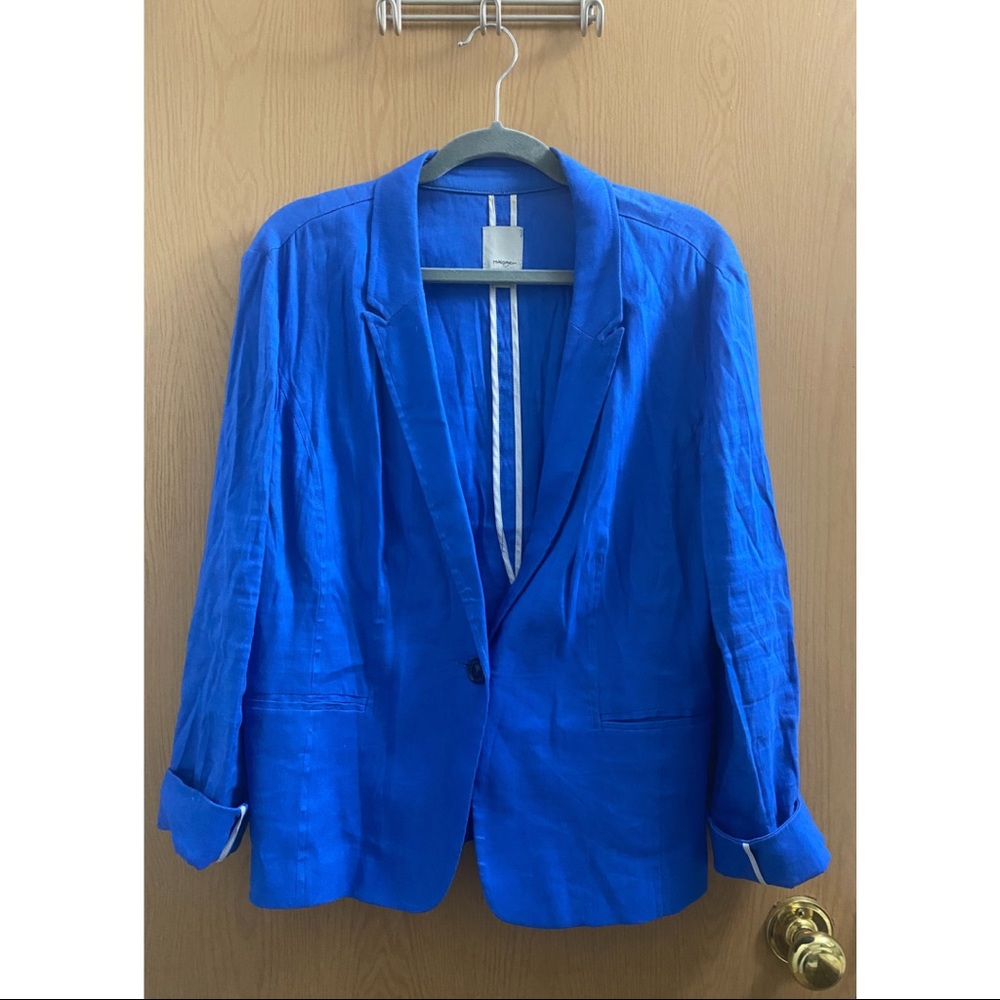 Halogen Linen Blazer